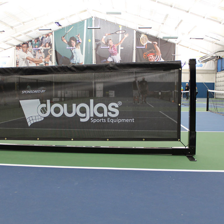 Douglas® Movable, Pickleball Court Divider Systems