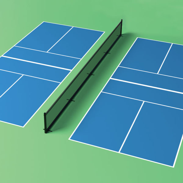 Douglas® Movable, Pickleball Court Divider Systems