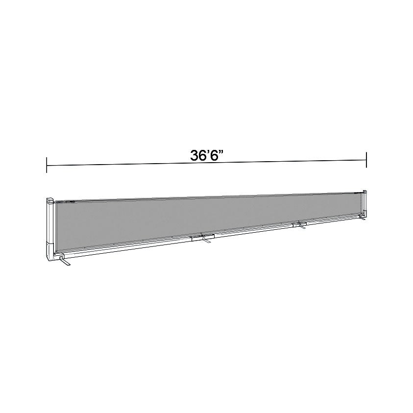Douglas® Movable, Pickleball Court Divider Systems