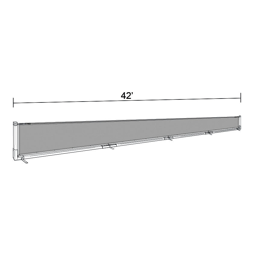Douglas® Movable, Pickleball Court Divider Systems