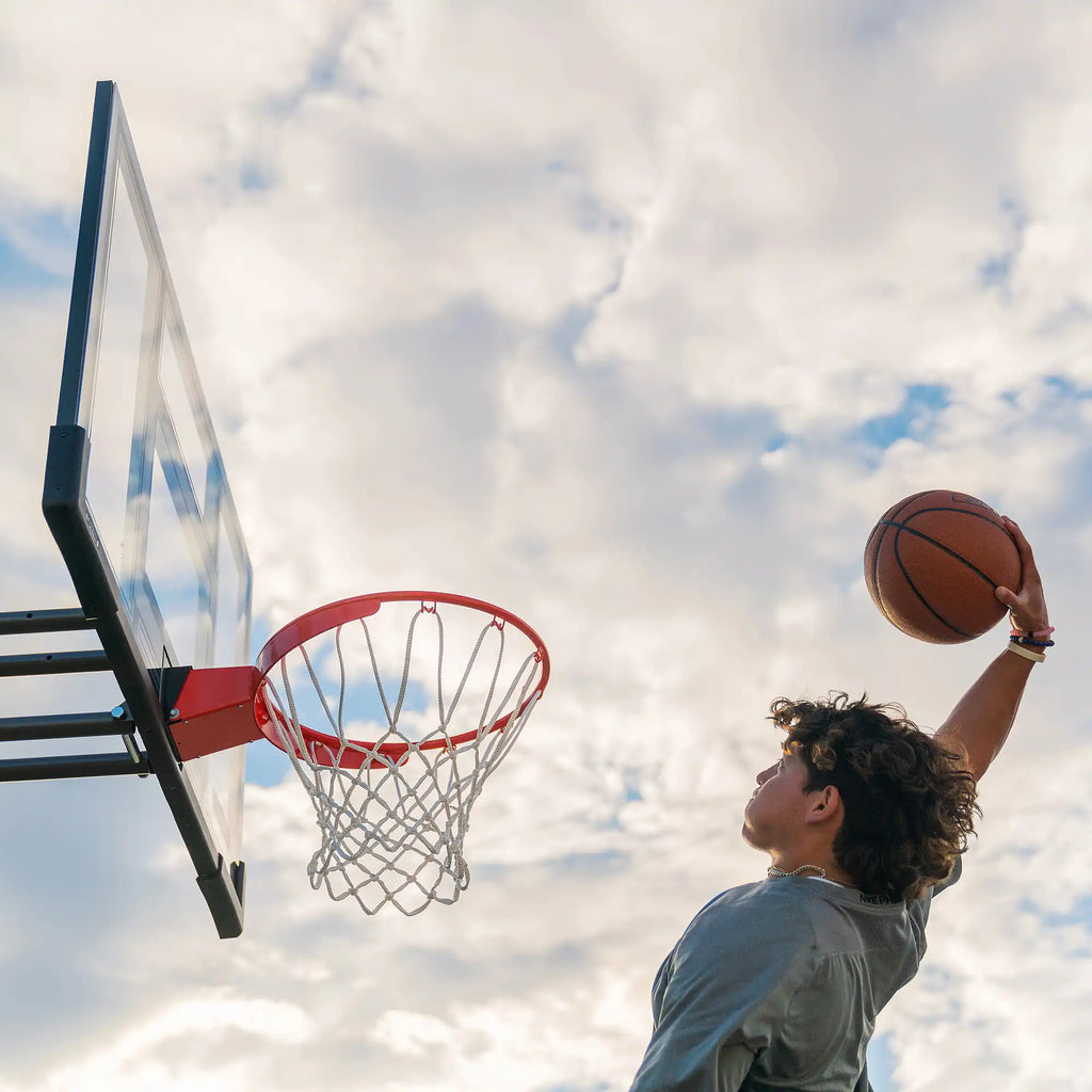 Lifetime Adjustable Round In-Ground Basketball Hoop (54-Inch Polycarbonate)