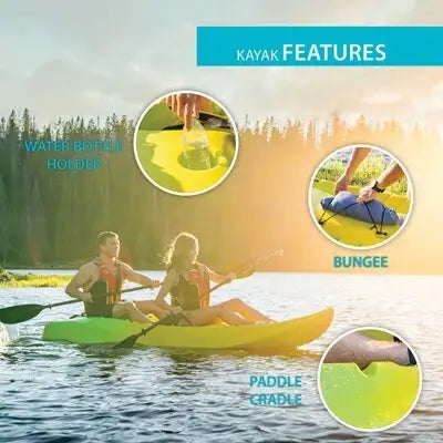 Lifetime Manta 100 Tandem Kayak (Paddles Included)