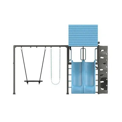 Lifetime Big Stuff Adventure Swing Set with Spider Swing