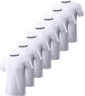 Boyzn 1, 3, 5 or 7 Pack Men's Workout Running Shirts, Dry Fit Moisture Wicking T-Shirt, Gym Athletic Short Sleeve Tee Shirts