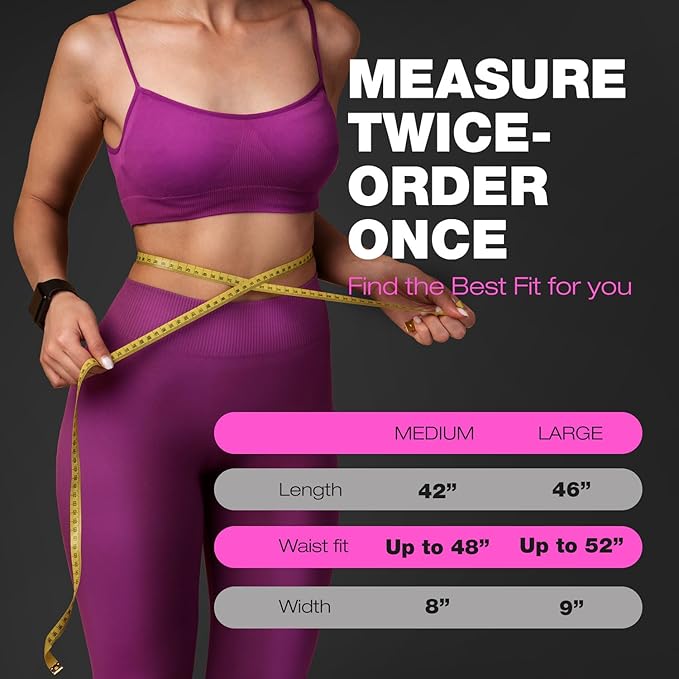 ActiveGear Premium Waist Trimmer & Trainer Belt for Men and Women - Sweat-Enhancing Slimming Wrap for Stomach, Adjustable Fit