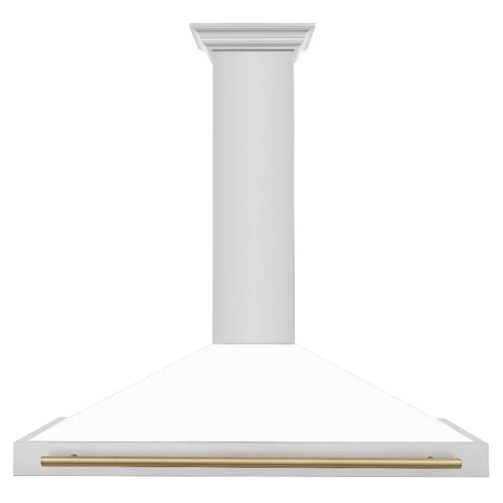 ZLINE 48" Autograph Stainless Wall Range Hood KB4STZ-WM48-CB