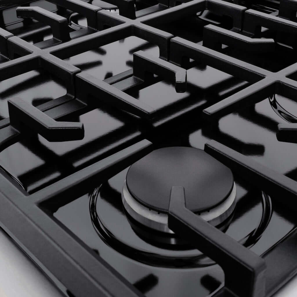 ZLINE 30 In. Gas Range, Stainless Steel, White Matte, SGR-WM-30