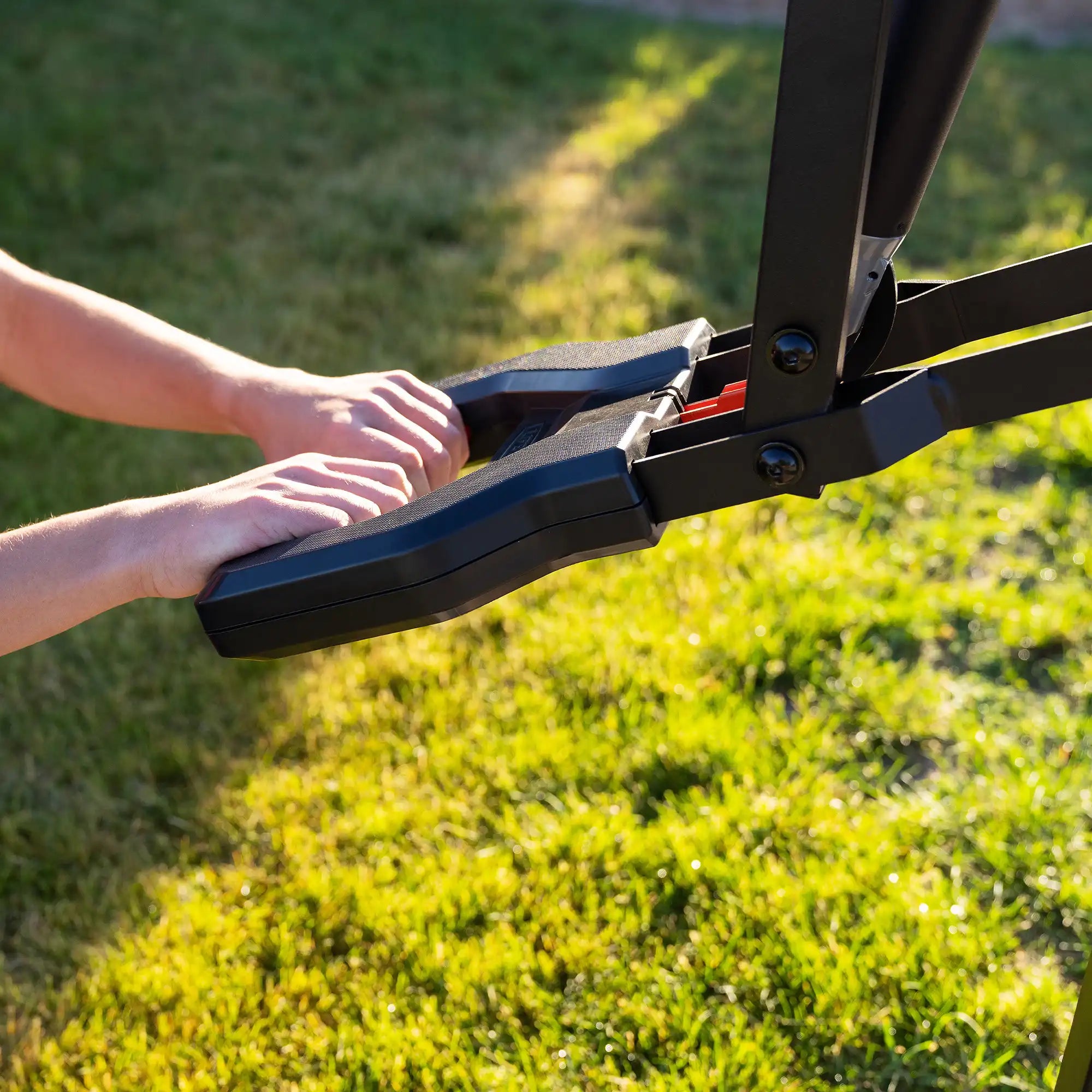 Lifetime Mammoth Lift Bolt Down Basketball Hoop (54-Inch Tempered Glass)