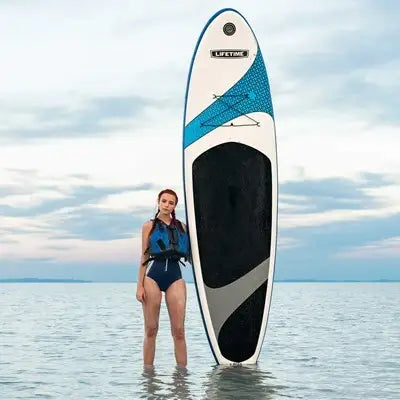 Lifetime Vista 110 Inflatable Stand-Up Paddleboard (Paddle Included)