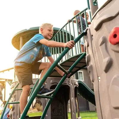 Lifetime Double Adventure Tower with Monkey Bars