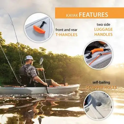Lifetime Tamarack Pro 103 Sit-On-Top Kayak (Paddle Included)