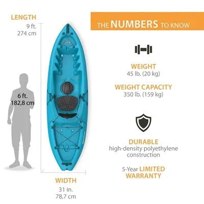 Lifetime Spitfire 9 Sit-On-Top Kayak