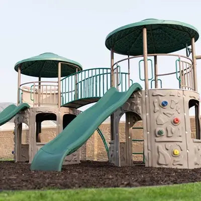 Lifetime Double Adventure Tower with Monkey Bars