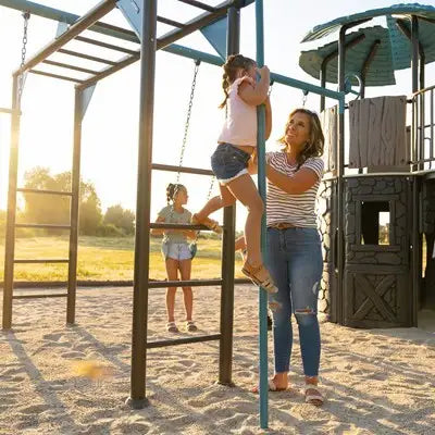 Lifetime Adventure Castle Playset with Monkey Bars