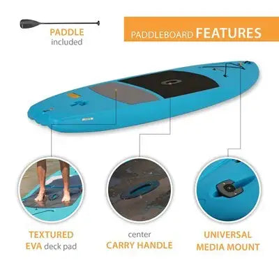 Lifetime Amped 110 Stand-Up Paddleboard (Paddle Included)