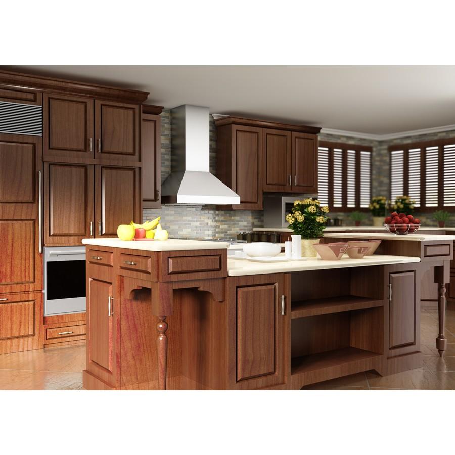 ZLINE 48" Remote Blower, Stainless Wall Range Hood, 597-RS-48-400