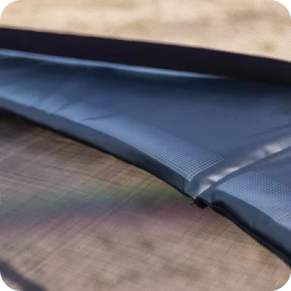 BERG Champion 17' Oval Above Ground Trampoline and Safety Net Deluxe