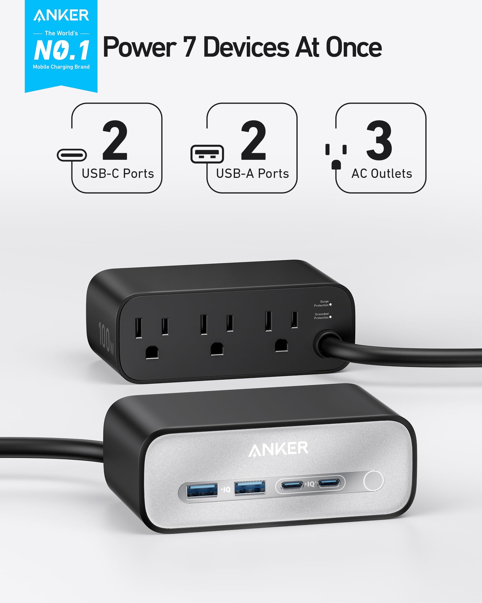 Anker Charging Station (7-in-1, 100W)