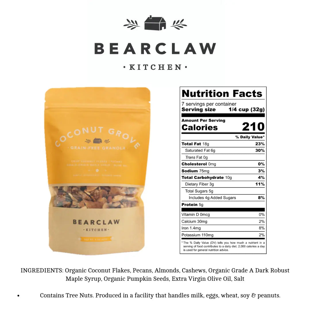 Coconut Grove Grain-Free Granola