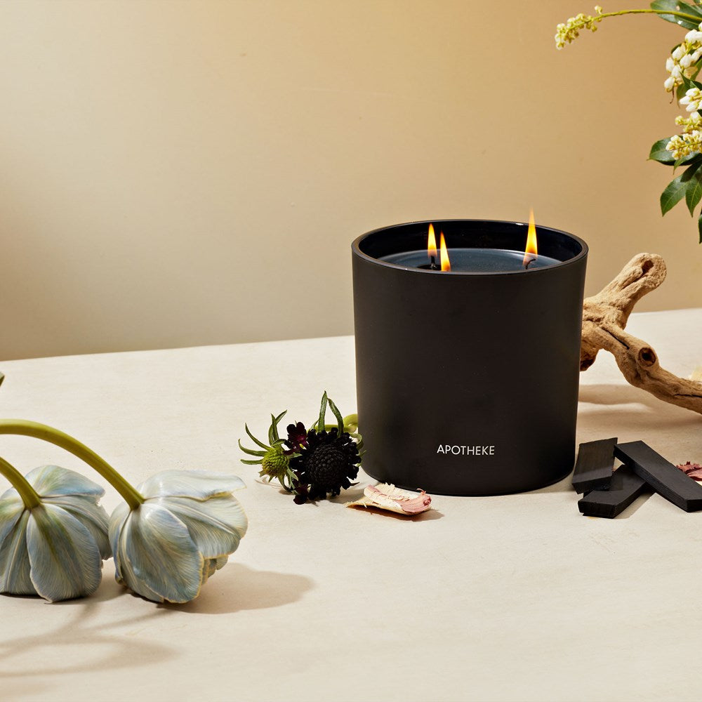 Charcoal 3-Wick Candle