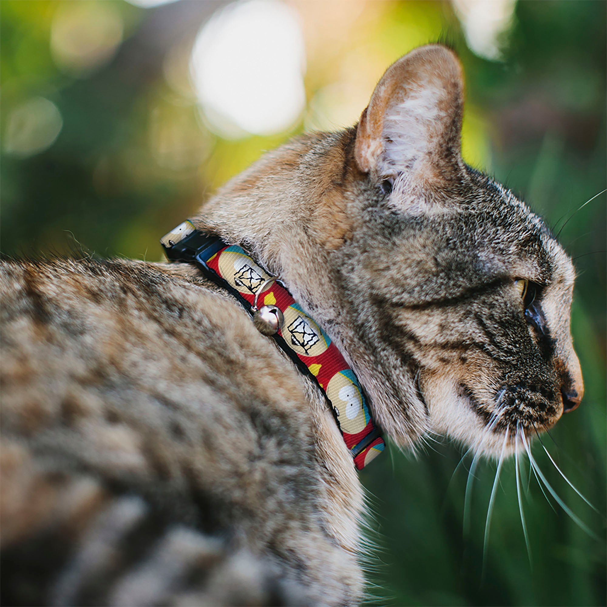 Breakaway Cat Collar with Bell - South Park Cartman Expressions Red