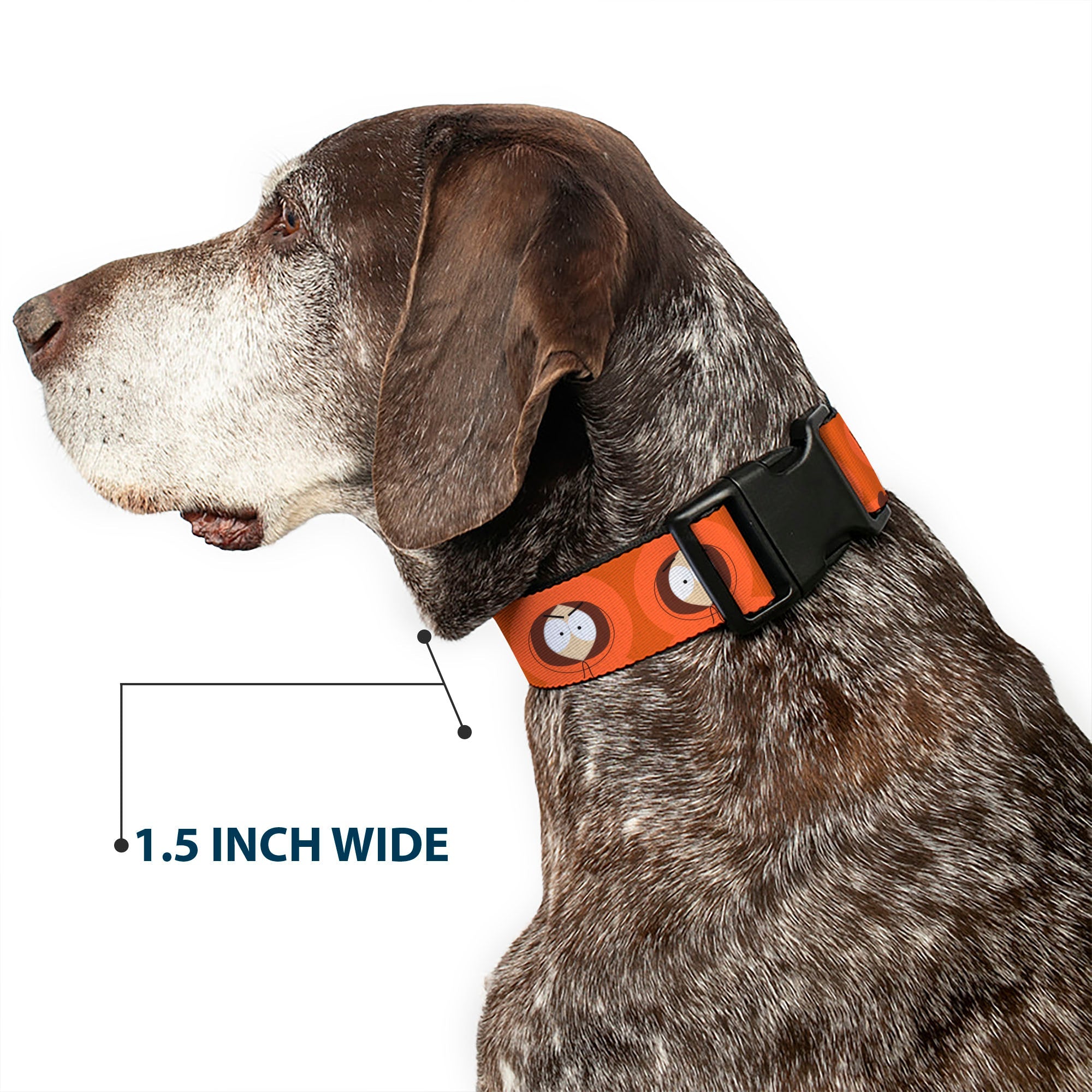 Plastic Clip Collar - South Park Kenny Expressions Oranges