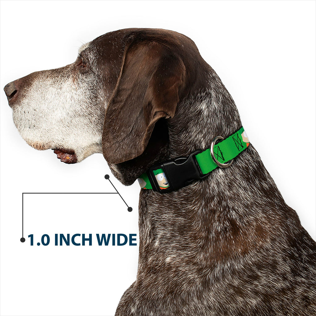 Plastic Clip Collar - South Park Kyle Expressions Greens