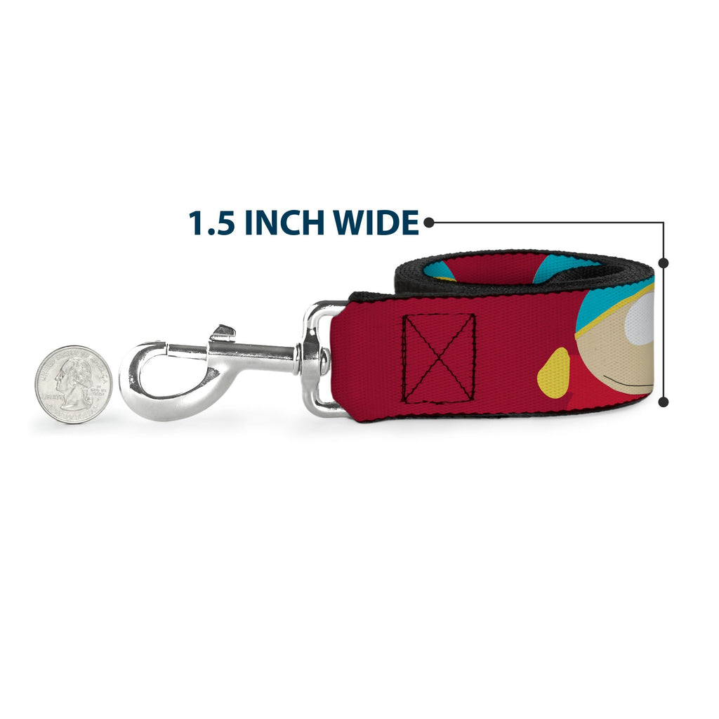 Dog Leash - South Park Cartman Expressions Red