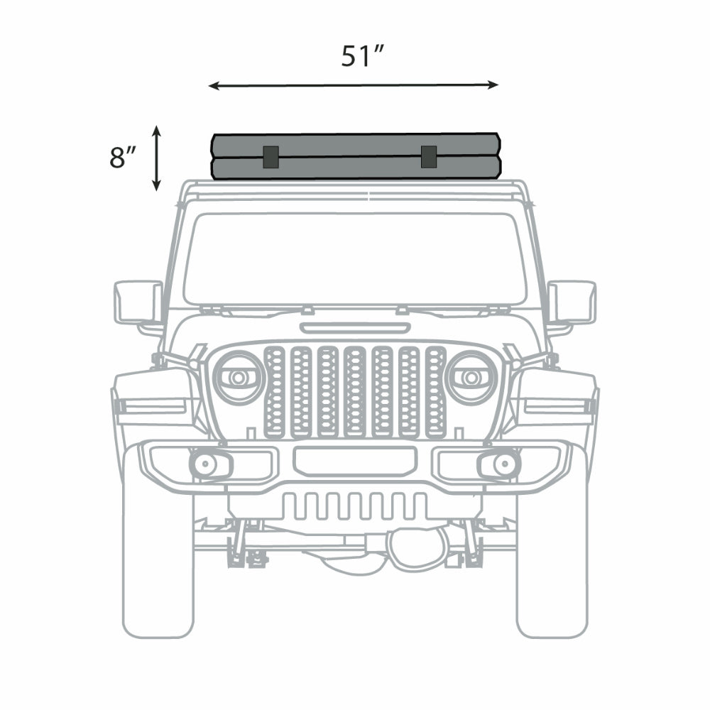 The ÖVRLNDR 2P Rooftop Tent (Tan)