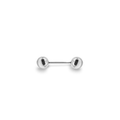 Double 8mm Ball 19mm Piercing Earring
