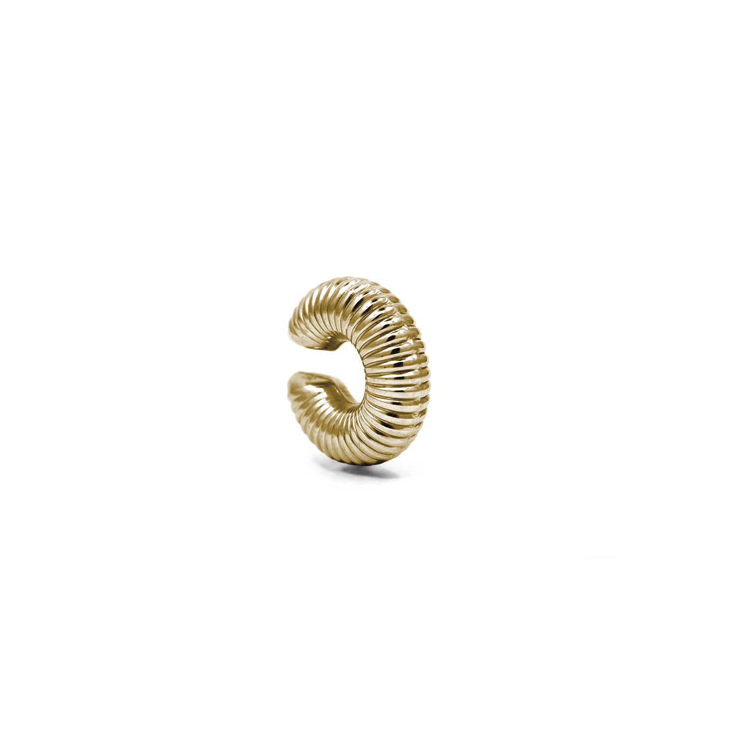 Striated Ear Cuff