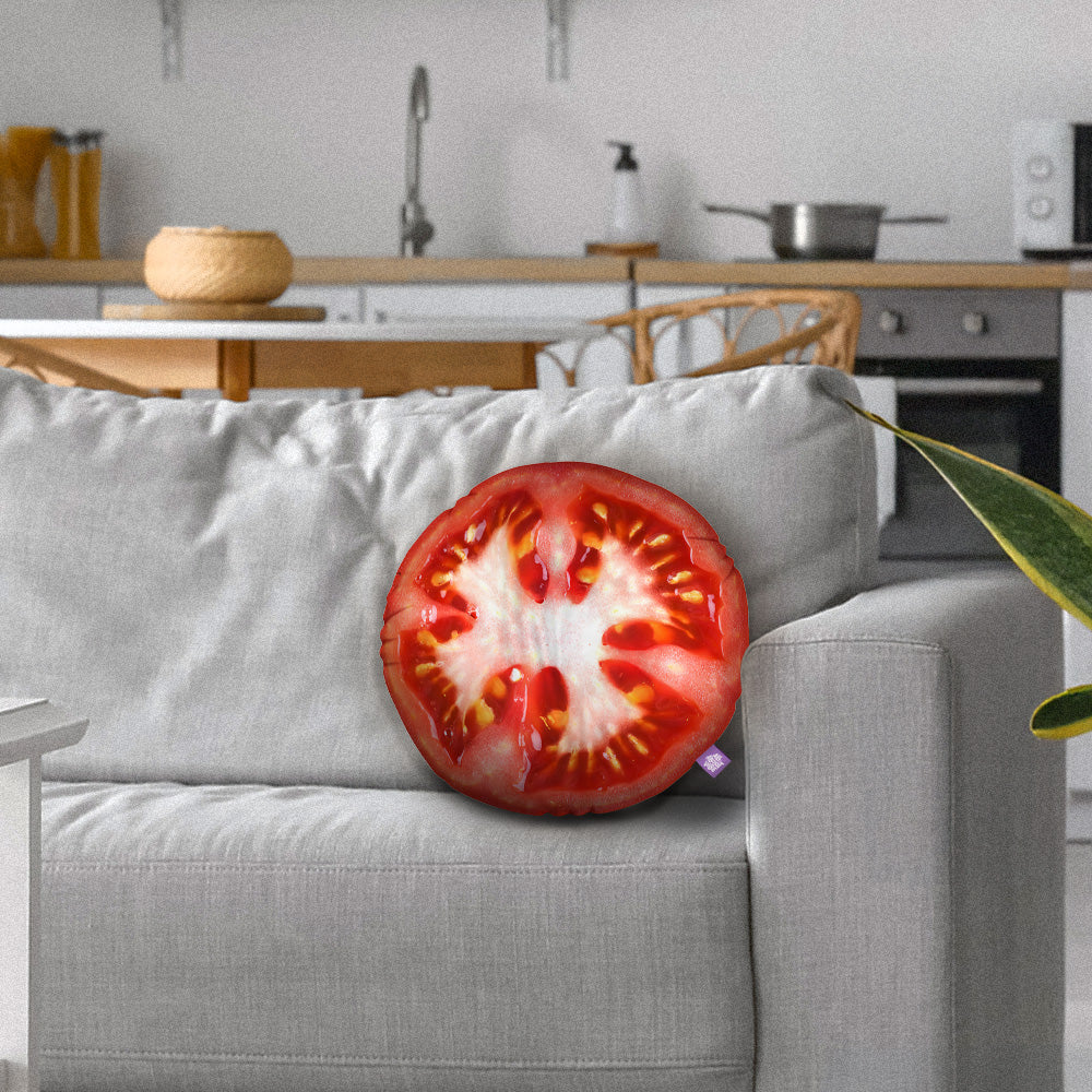 Tomato Throw Pillow By All About Vibe