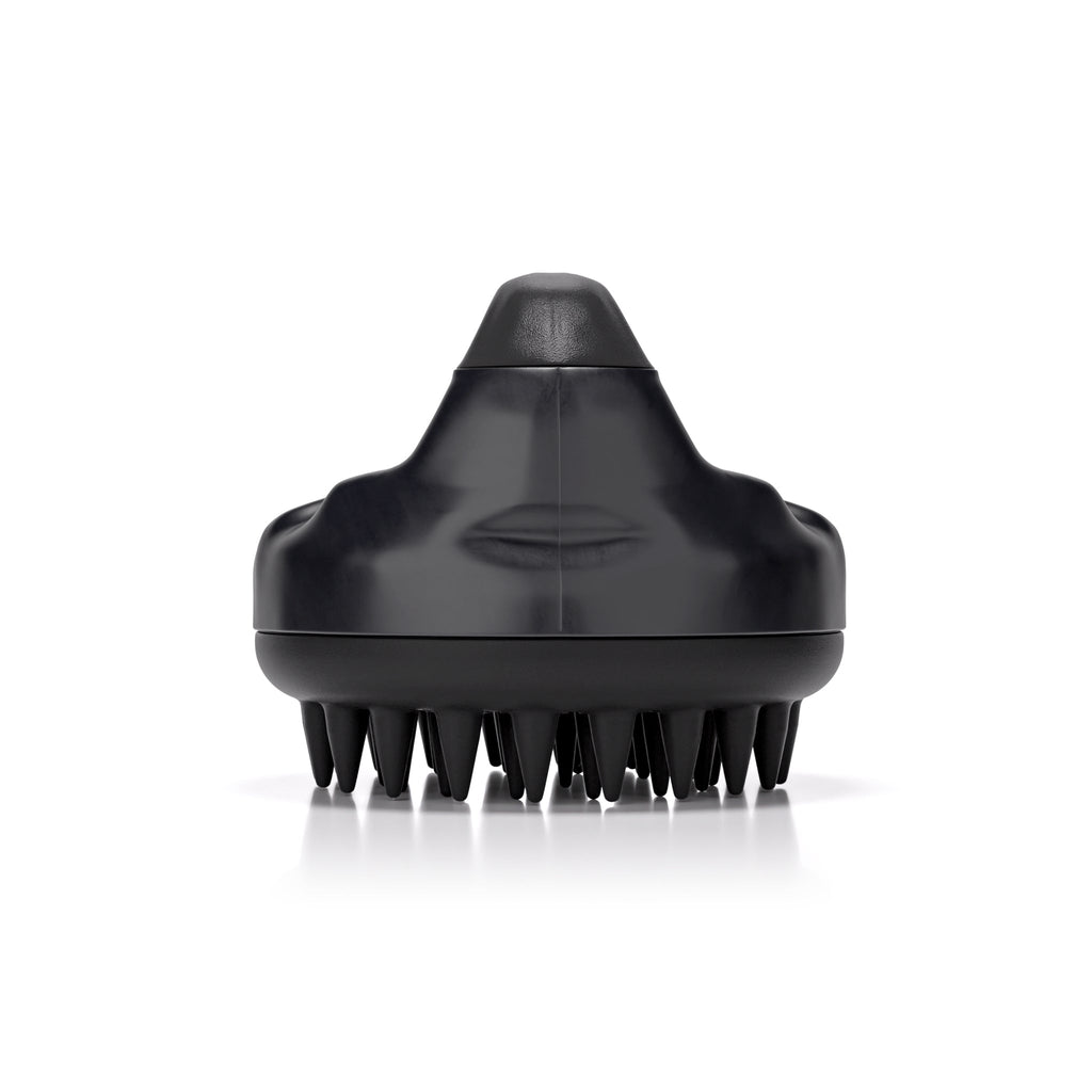 FOLIGAIN Scalp Therapy Exfoliator & Massager in Black