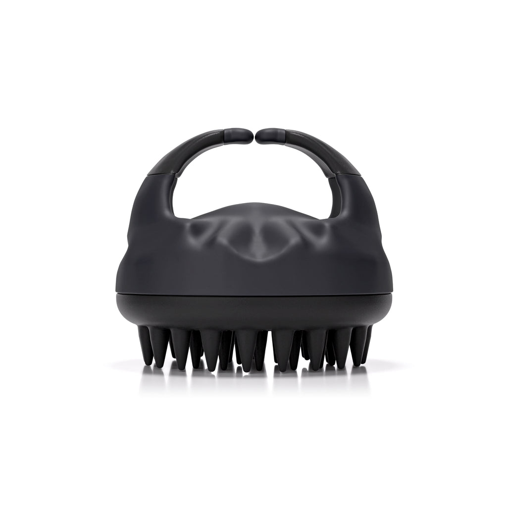 FOLIGAIN Scalp Therapy Exfoliator & Massager in Black