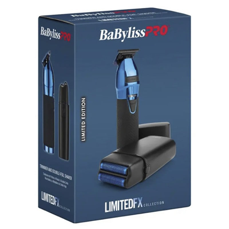BaByliss PRO LimitedFX　Black & Blue 希少 BaBylissPRO LimitedFX Black & Blue Trimmer & Shaver Combo