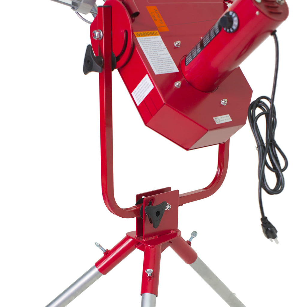 Heater Pro Pitching Machine w/ Feeder & Xtender 24' Batting Cage