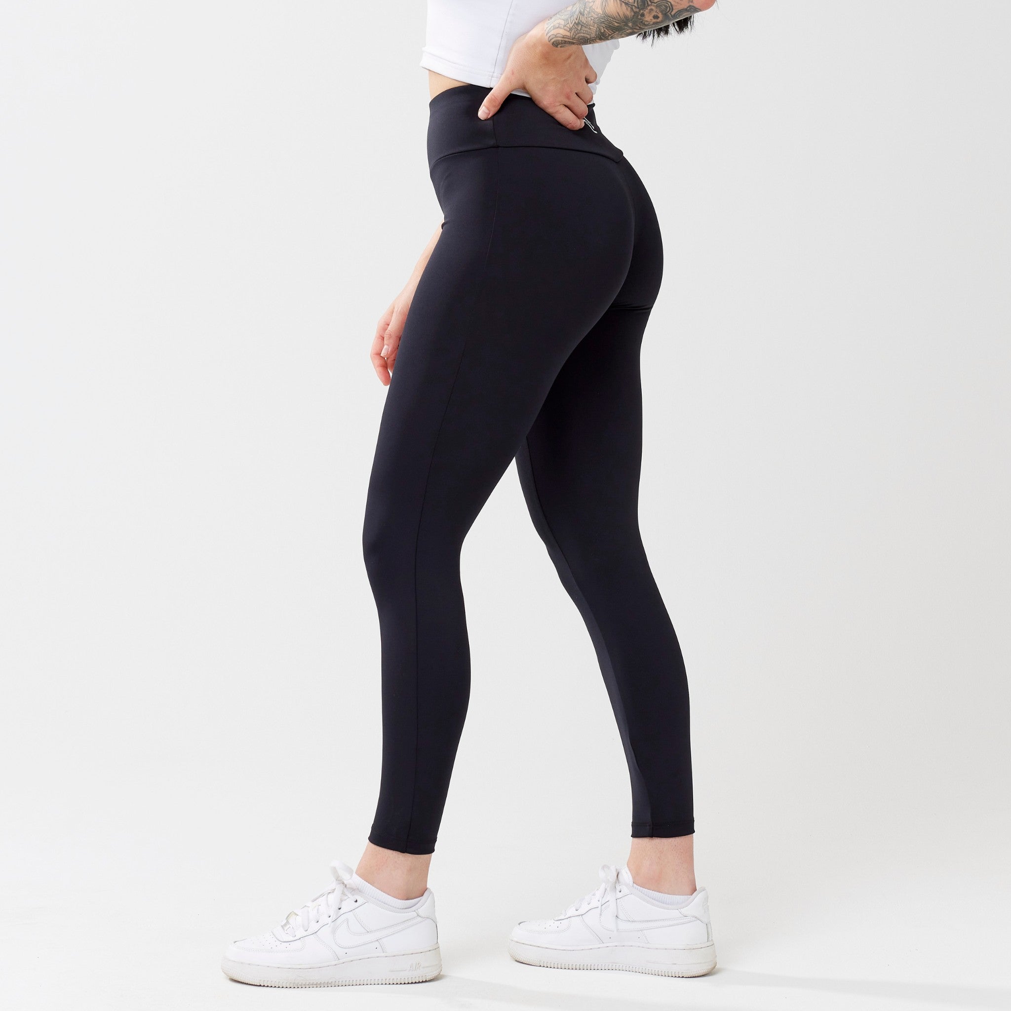 High-Rise Leggings - Black