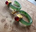Jade Earrings, #113