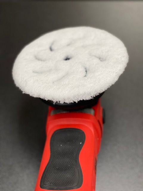 5.2" Microfiber Finishing Pad - Ventilated Design