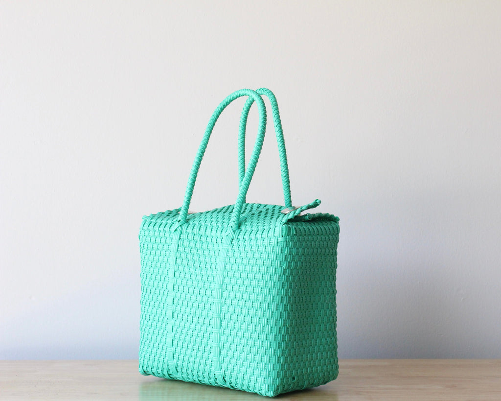 Aqua Blue Small Handbag by MexiMexi