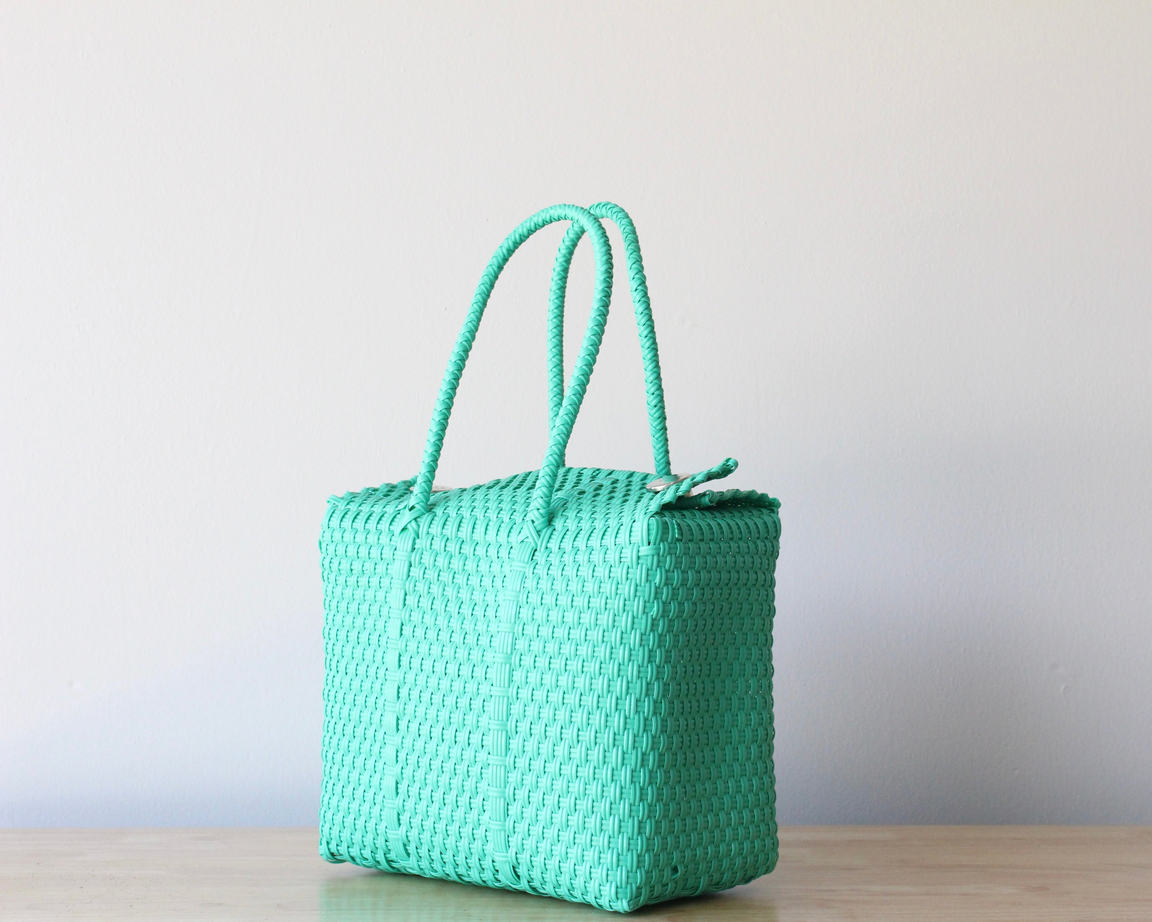 Aqua Blue Small Handbag by MexiMexi