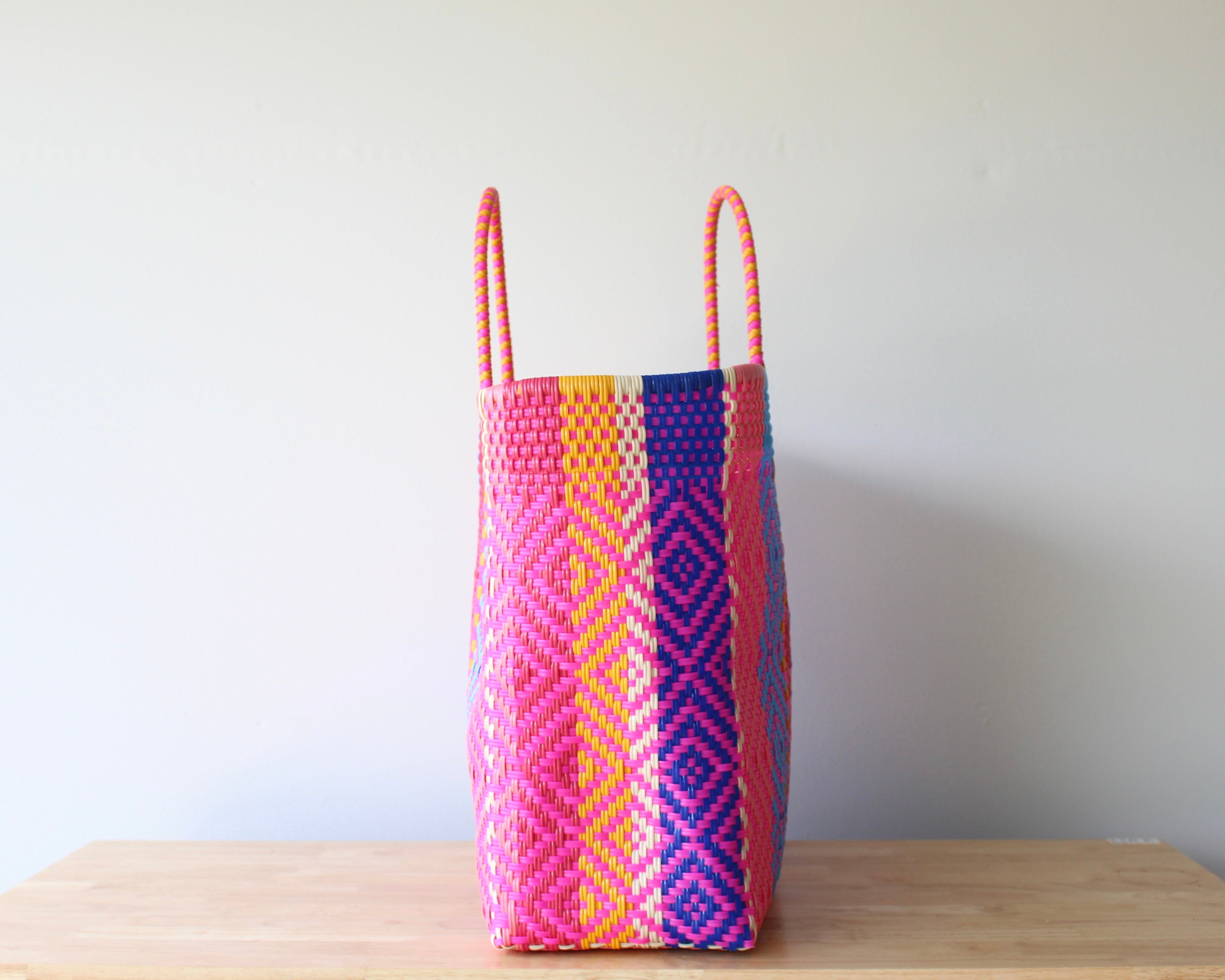 Playa XL Tote – Bright Diamond Weave