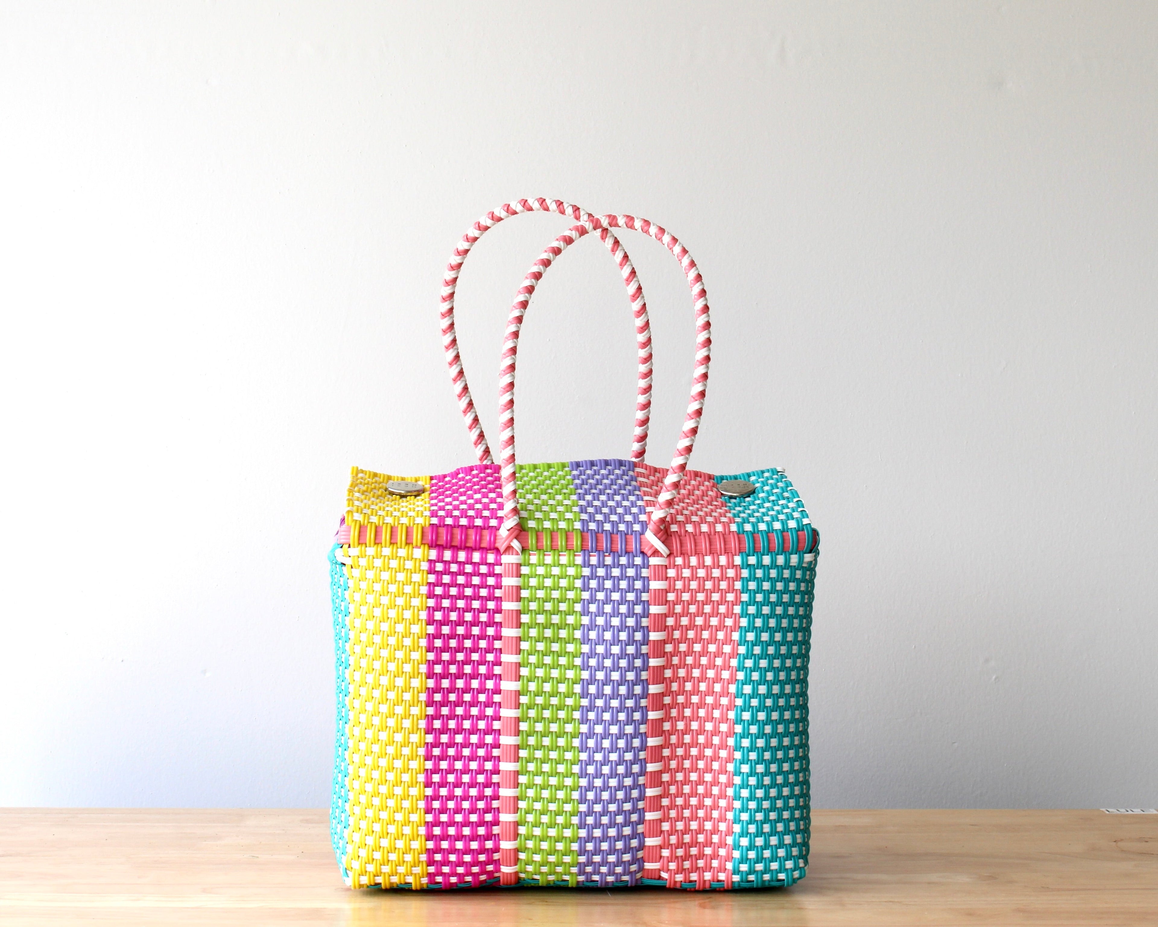 Allegra Handwoven Handbag - Multicolor