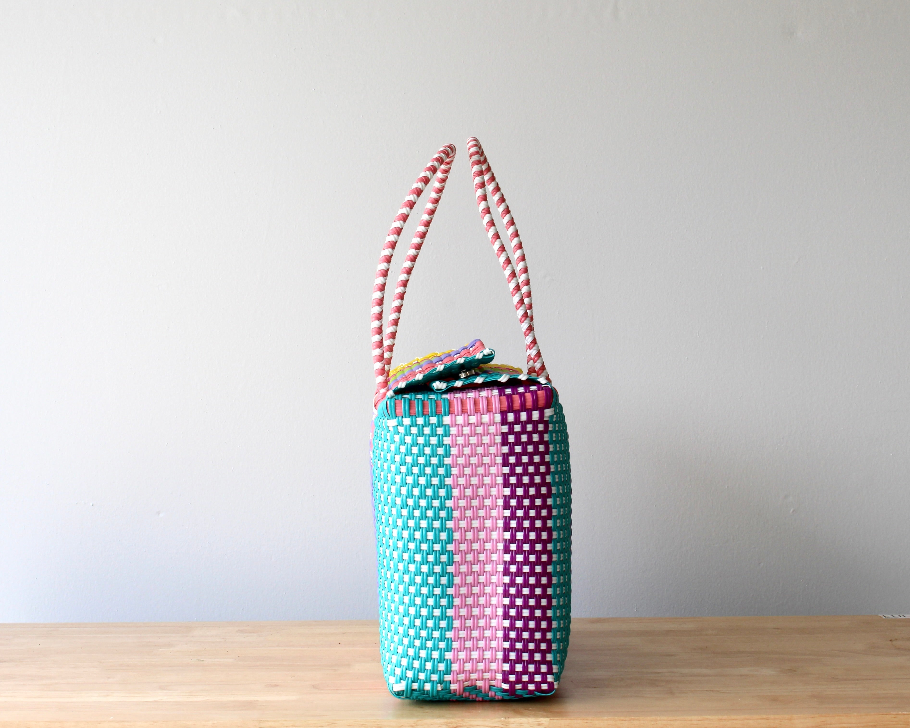 Allegra Handwoven Handbag - Multicolor