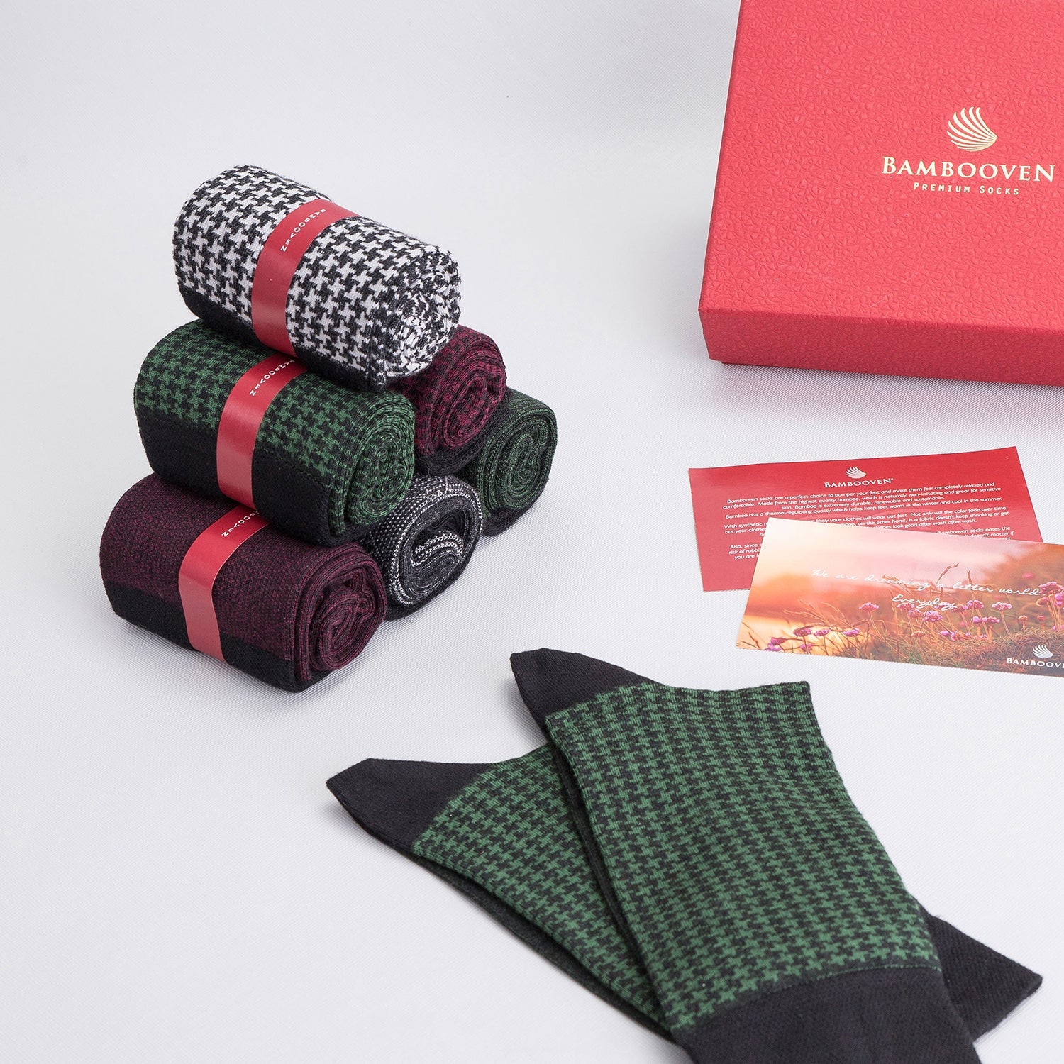 Men’s Bamboo Dress & Trouser Socks 6-Pack - 625