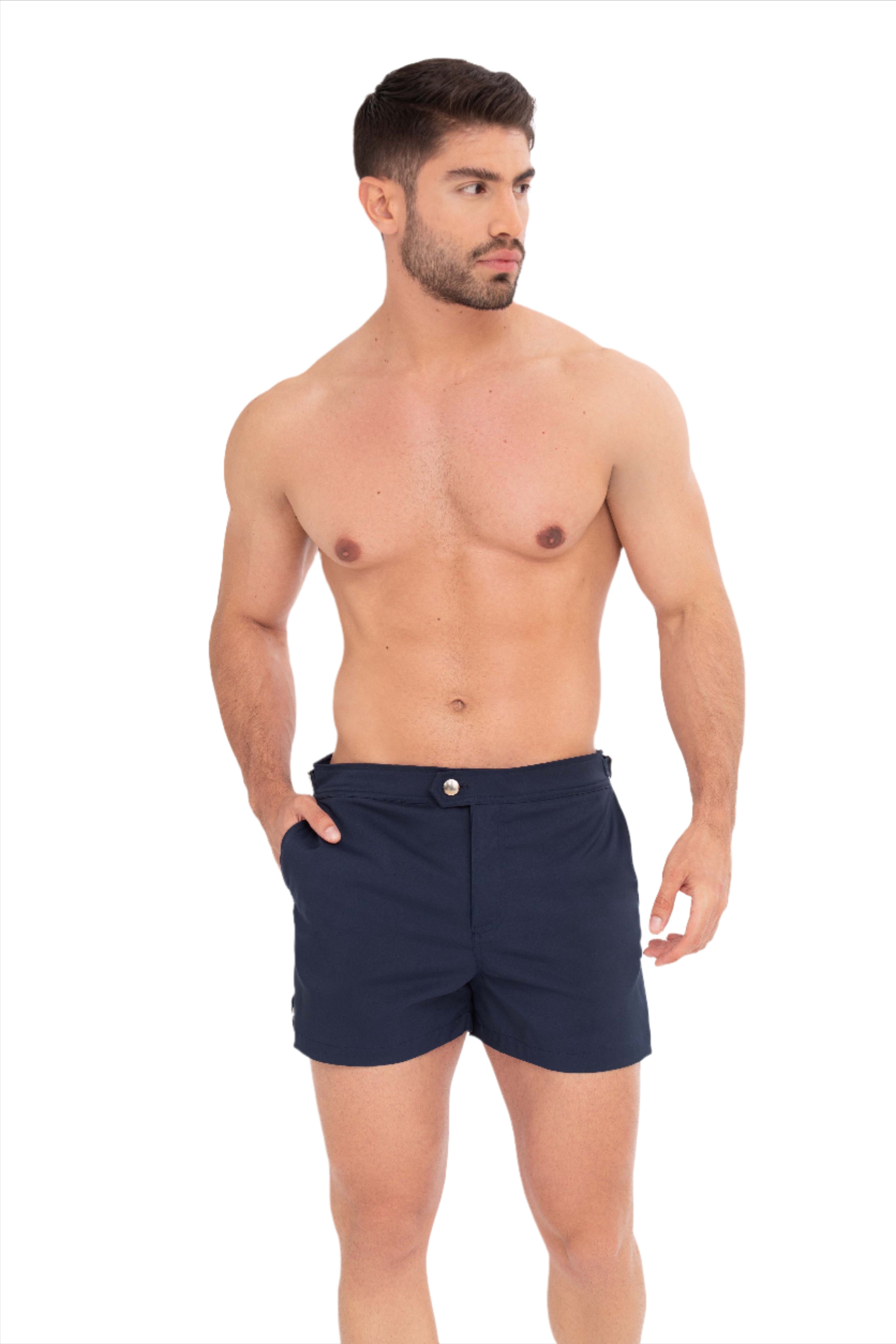 The Restless Swim Shorts - Navy Blue