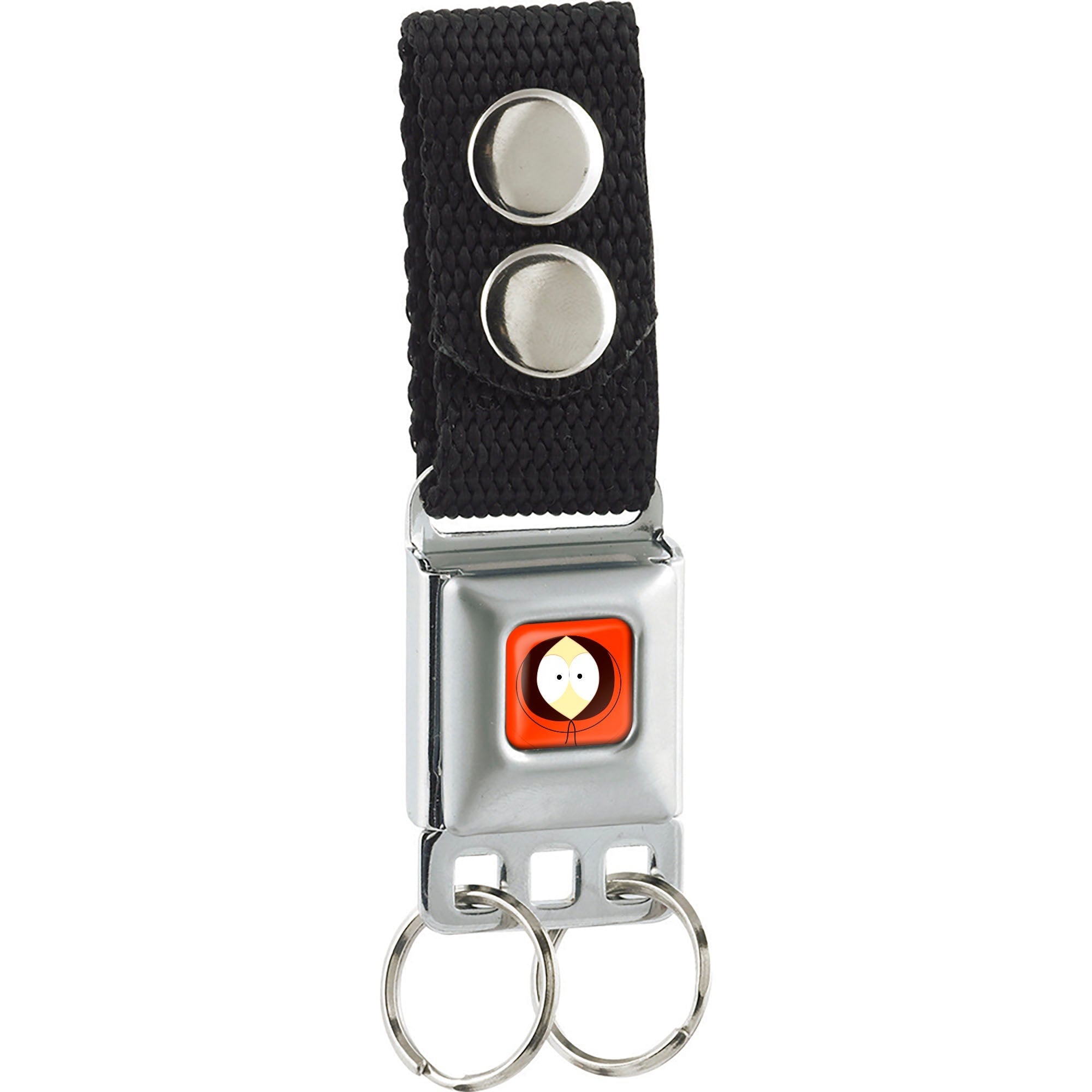 Keychain - South Park Kenny McCormick Face Close-Up Orange