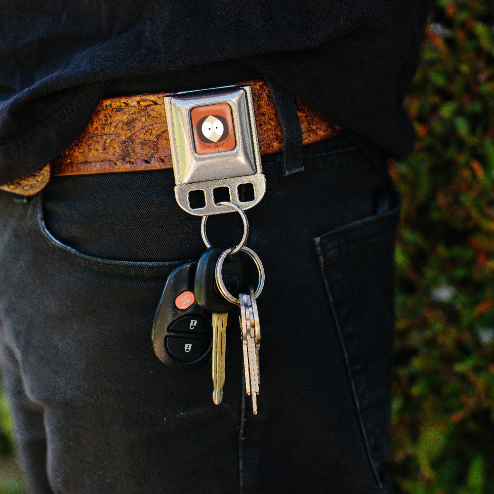 Keyholder - South Park Kenny McCormick Face Close-Up Orange