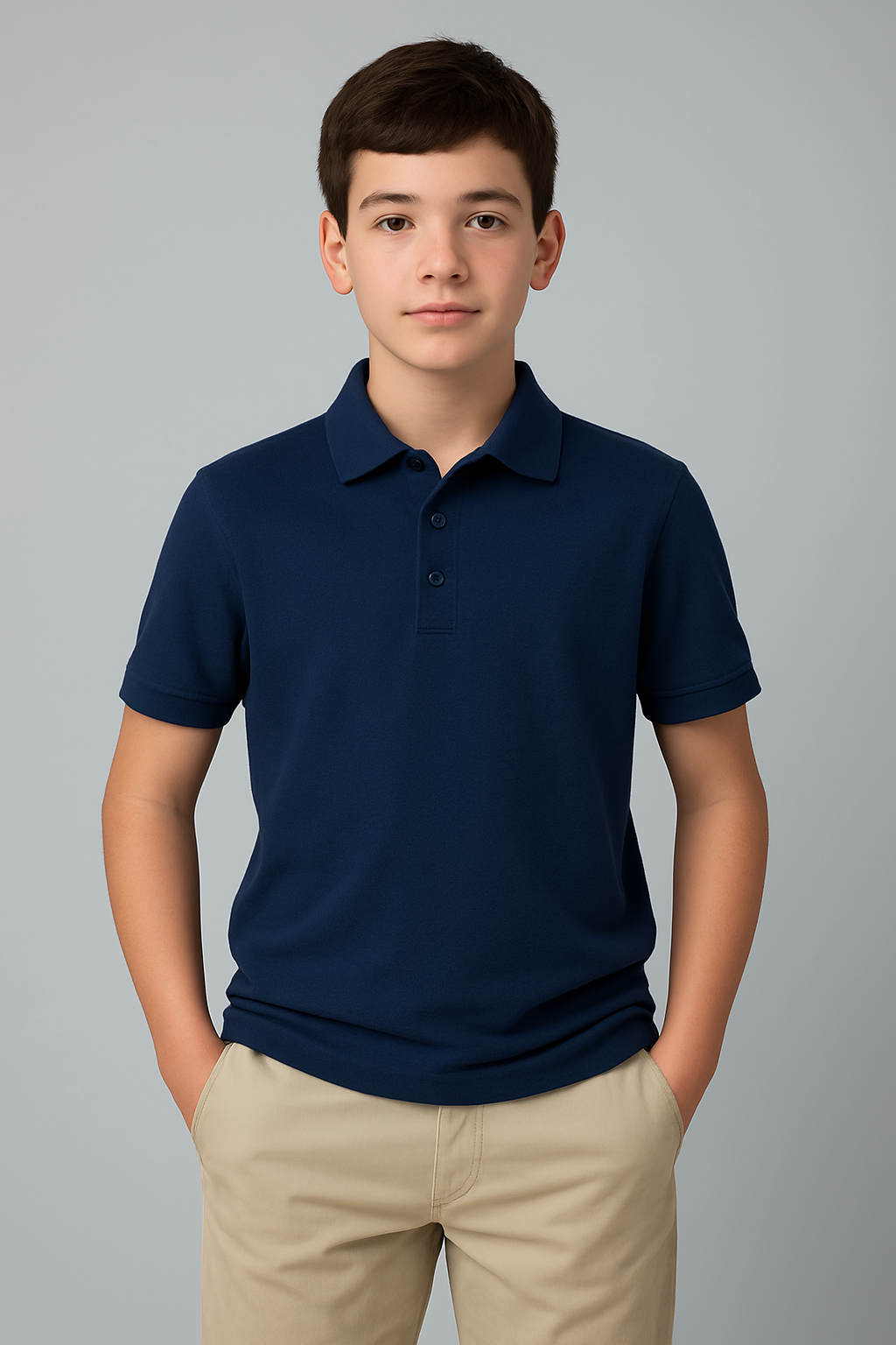 Boys/Unisex Short Sleeve Pique Polo Shirt - Single