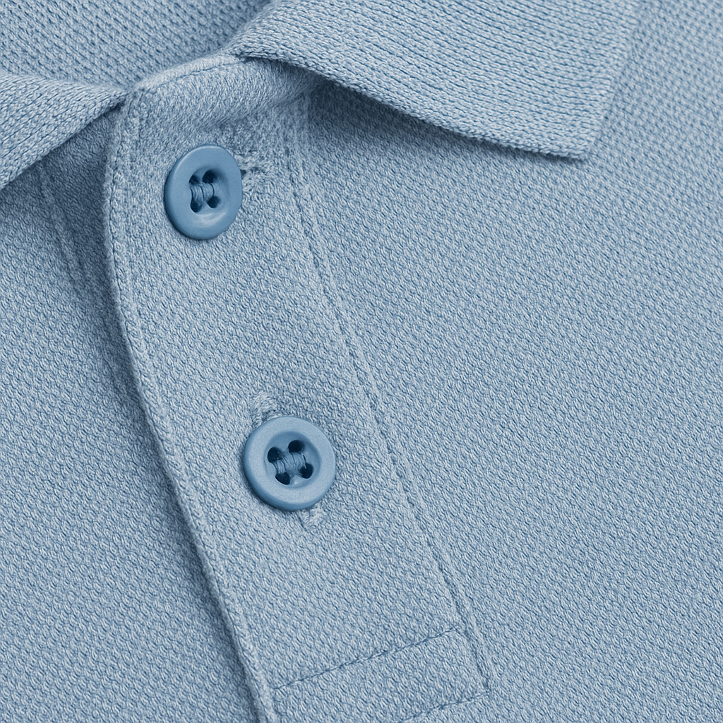 Boys/ Unisex Long Sleeve Pique Polo Shirt - single